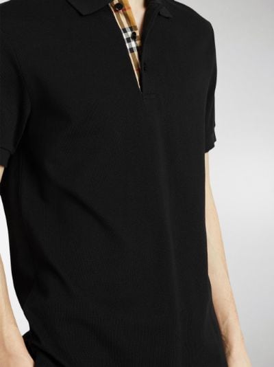 burberry collar polo