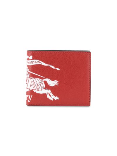 Contrast Logo Leather International Bifold Wallet | Burberry 