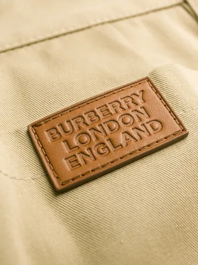 D ring detail cotton trousers Burberry Eraldo HR