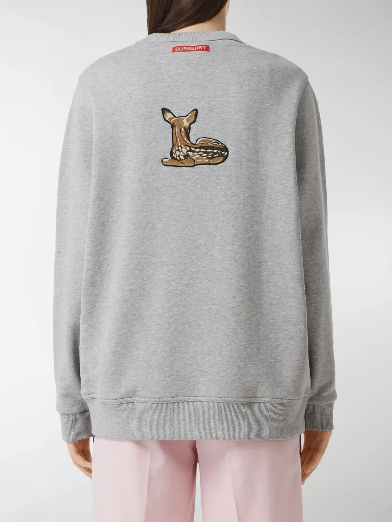 burberry jumper grey