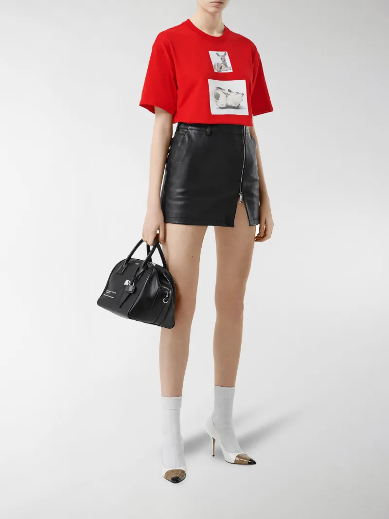 burberry deer print t shirt