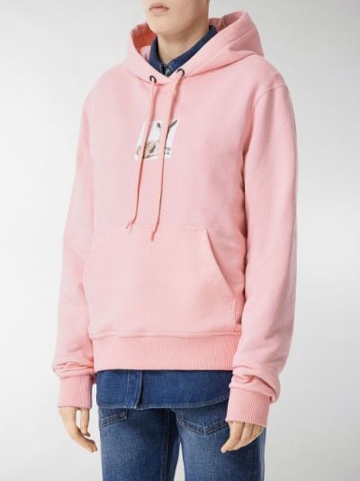 burberry deer hoodie pink