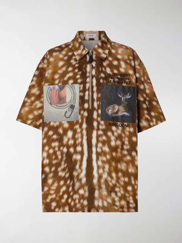 burberry patch shirt