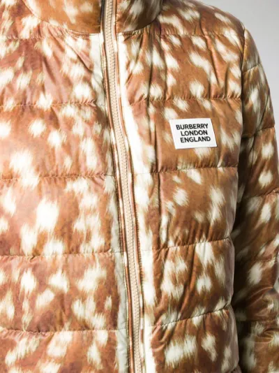 burberry deer print