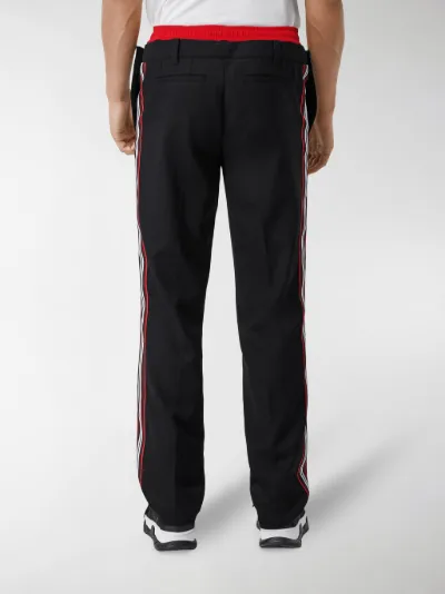 burberry double waist pants