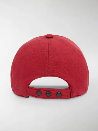 red burberry hat