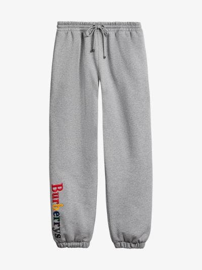 burberry embroidered sweatpants