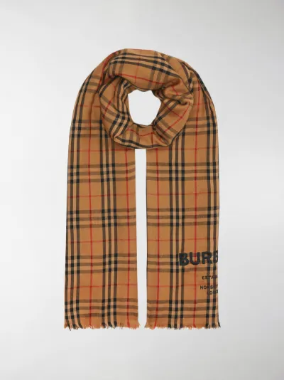 burberry lightweight cashmere scarf