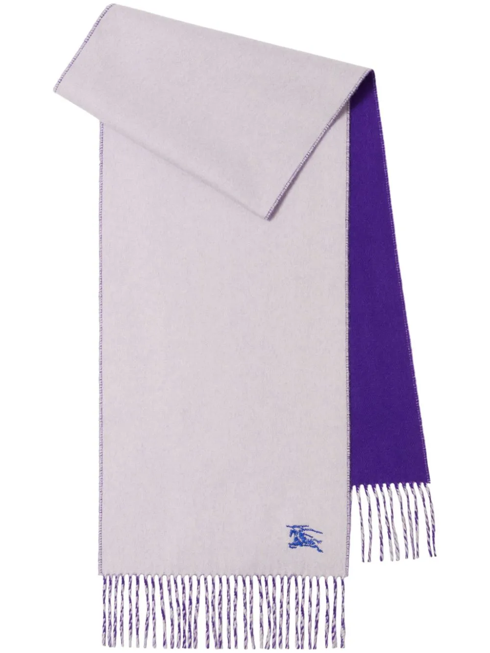 Burberry cashmere scarf purple hotsell