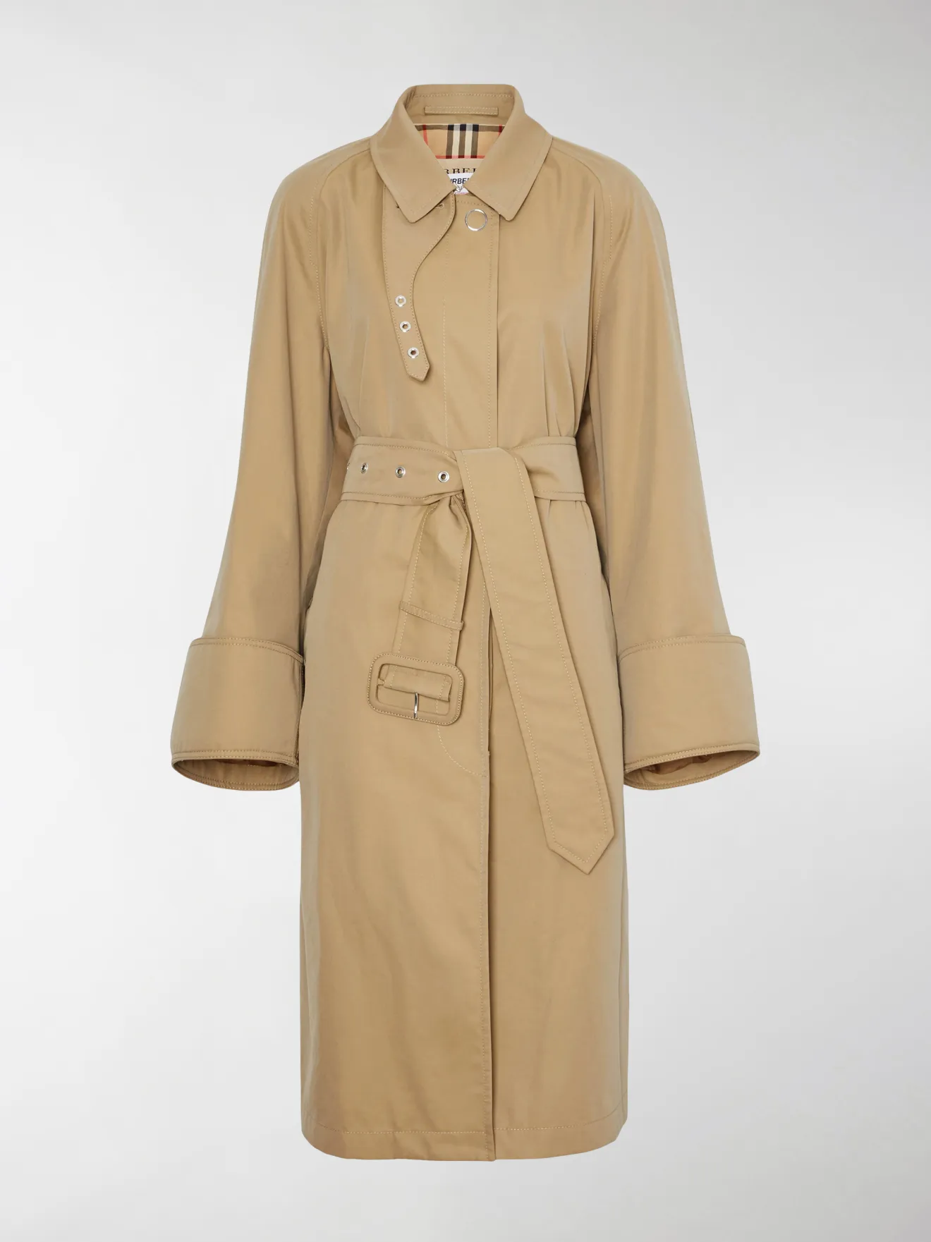 burberry exaggerated collar