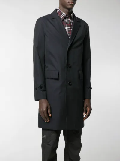 burberry gabardine car coat