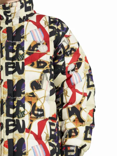 Burberry hot sale graffiti jacket