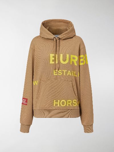 burberry hoodie brown