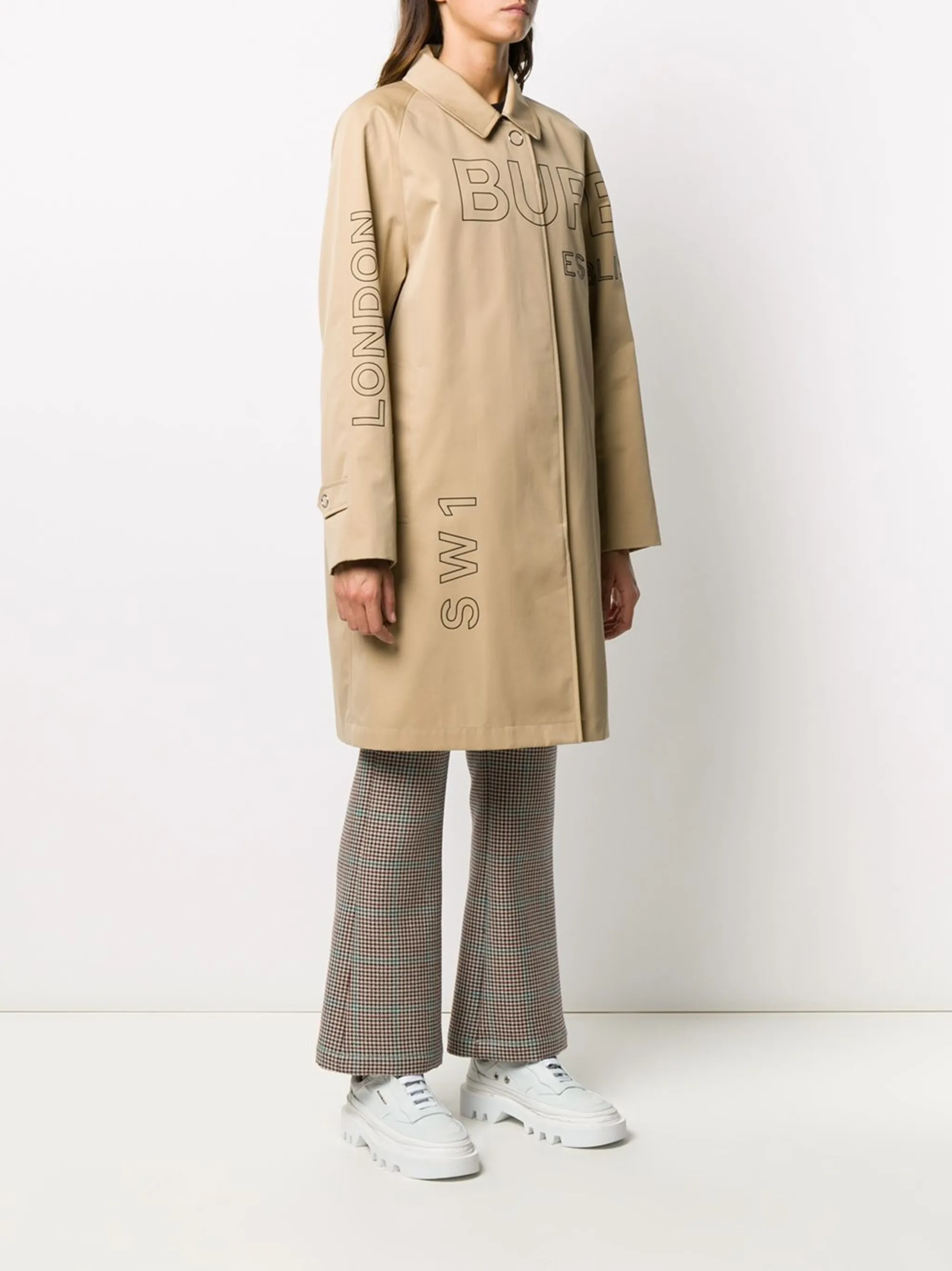 BURBERRY LONDON ENGLAND HORSEFERRY カーコート BURBERRY LONDON Horseferry Car Coat