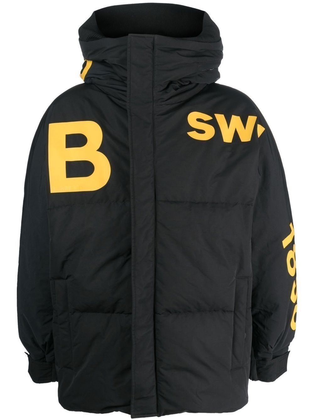 Burberry yellow 2024 puffer jacket