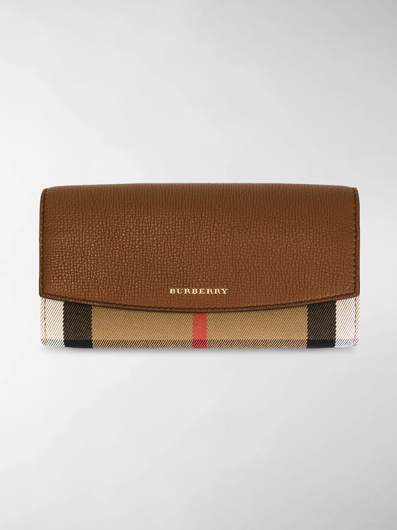 burberry house check wallet