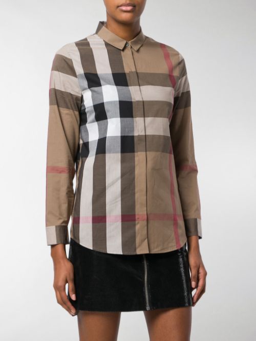 burberry house check shirt