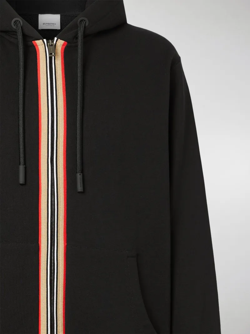 burberry black zip up