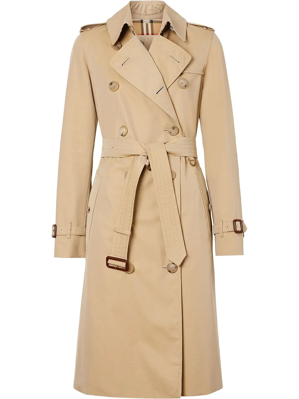 tan double breasted trench coat
