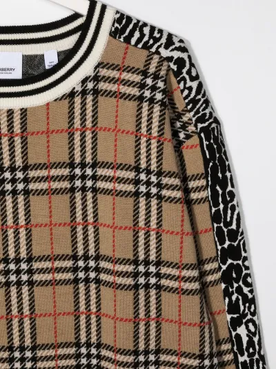 burberry print dress