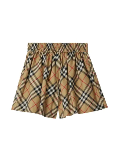 burberry plaid mini skirt