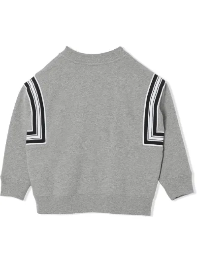 Burberry Kids Lance Cotton Striped cheapest Sweatshirt 6Y