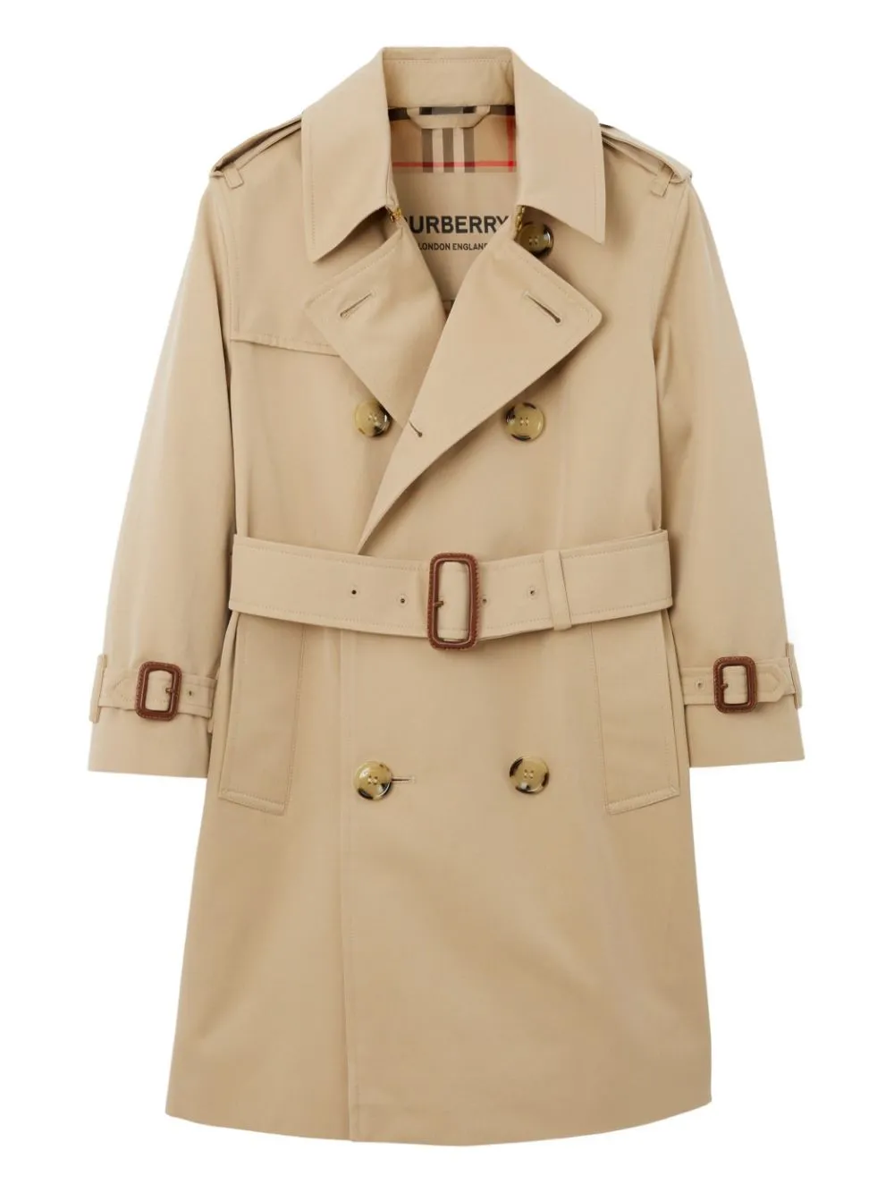 Burberry child trench coat hotsell