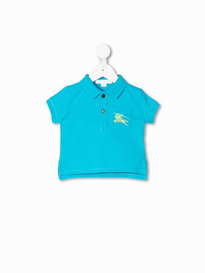 burberry polo shirt kids pink