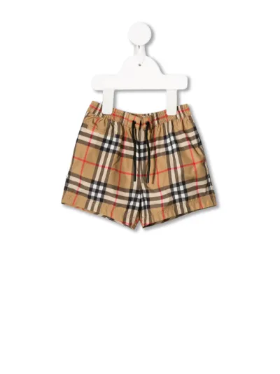 baby burberry swim shorts
