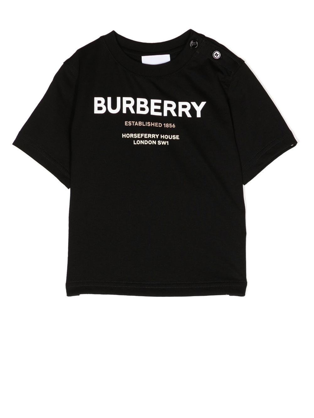 Horseferry-print cotton T-shirt | Burberry Kids 