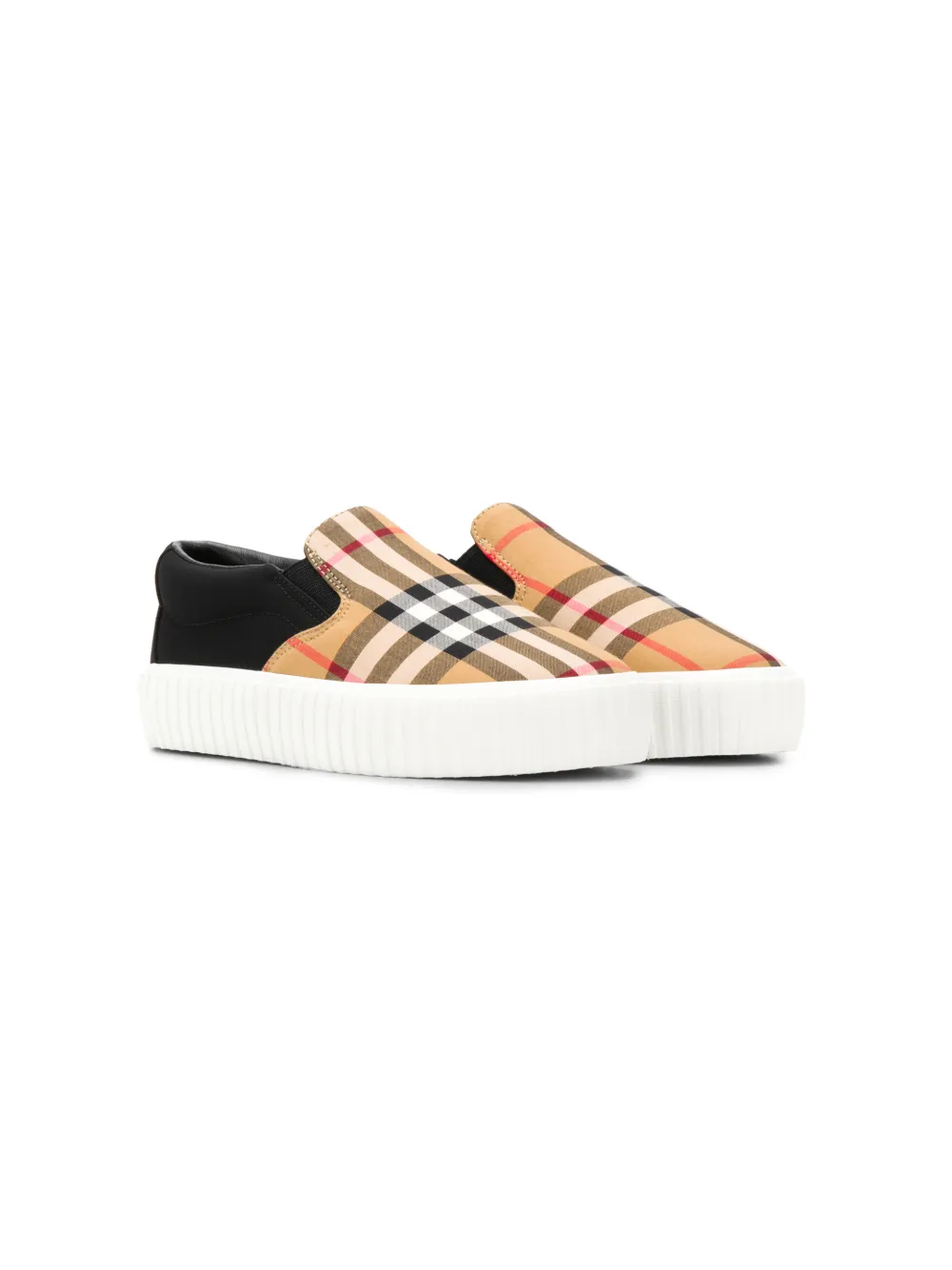 burberry sneakers kids orange