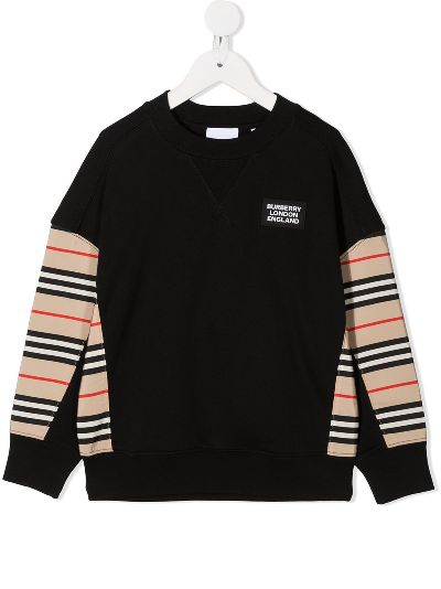 Burberry sweater kids black fashion