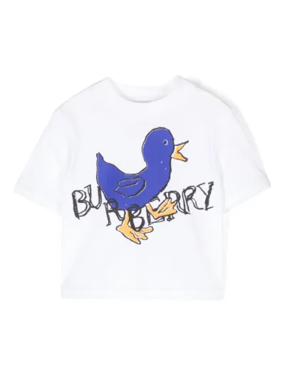 Kids SMALL popular Burberry Logo T-Shirt