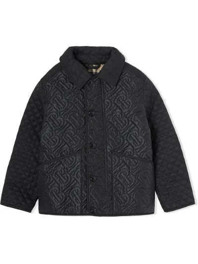 burberry quilted bomber jacket