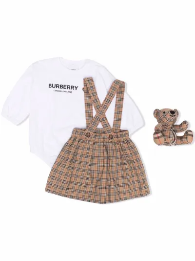 Set neonato tre pezzi Thomas Bear Burberry Kids Eraldo IT