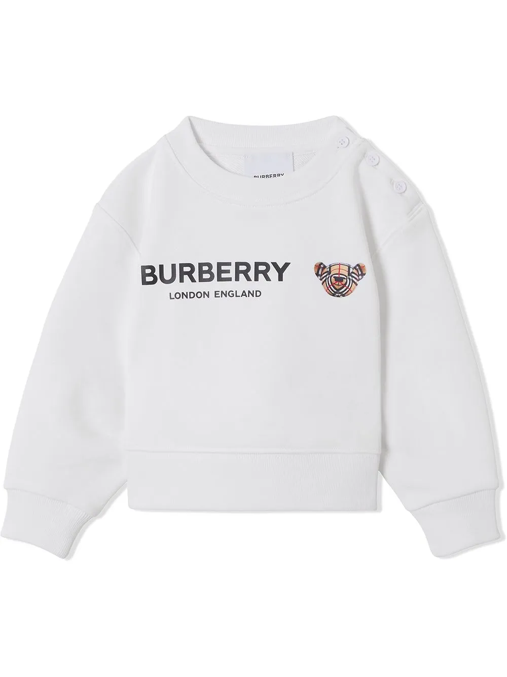 Burberry Kids Thomas Bear logo print sweatshirt Eraldo FK