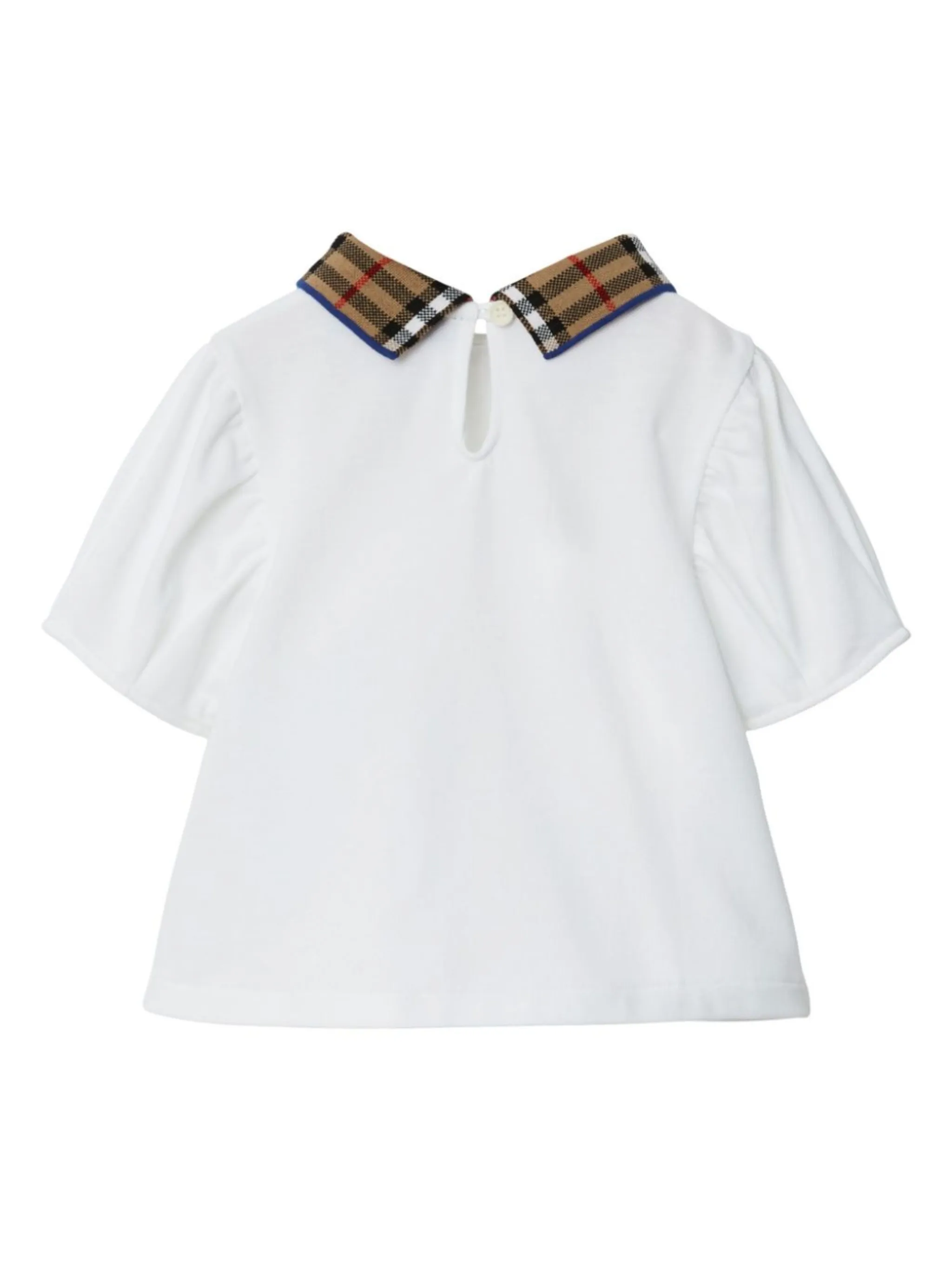 Burberry Kids Vintage check collar polo shirt Eraldo FK