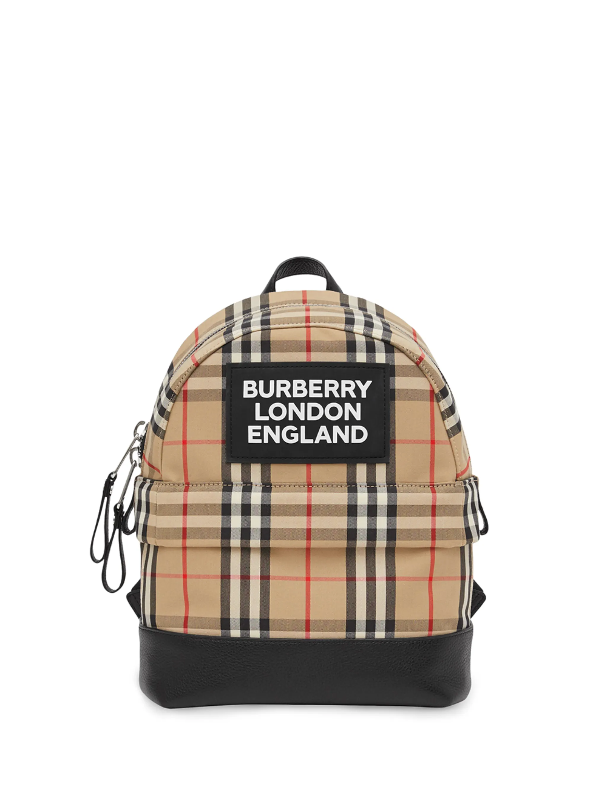 Burberry Kids Vintage Check logo applique backpack Eraldo SB