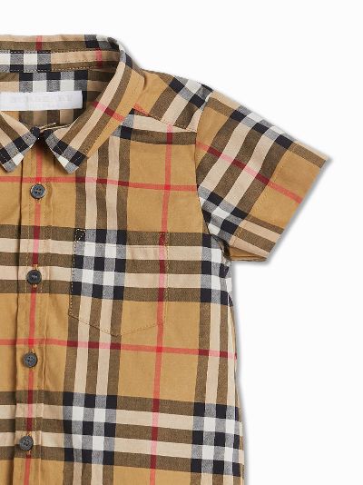 burberry shirt kids yellow