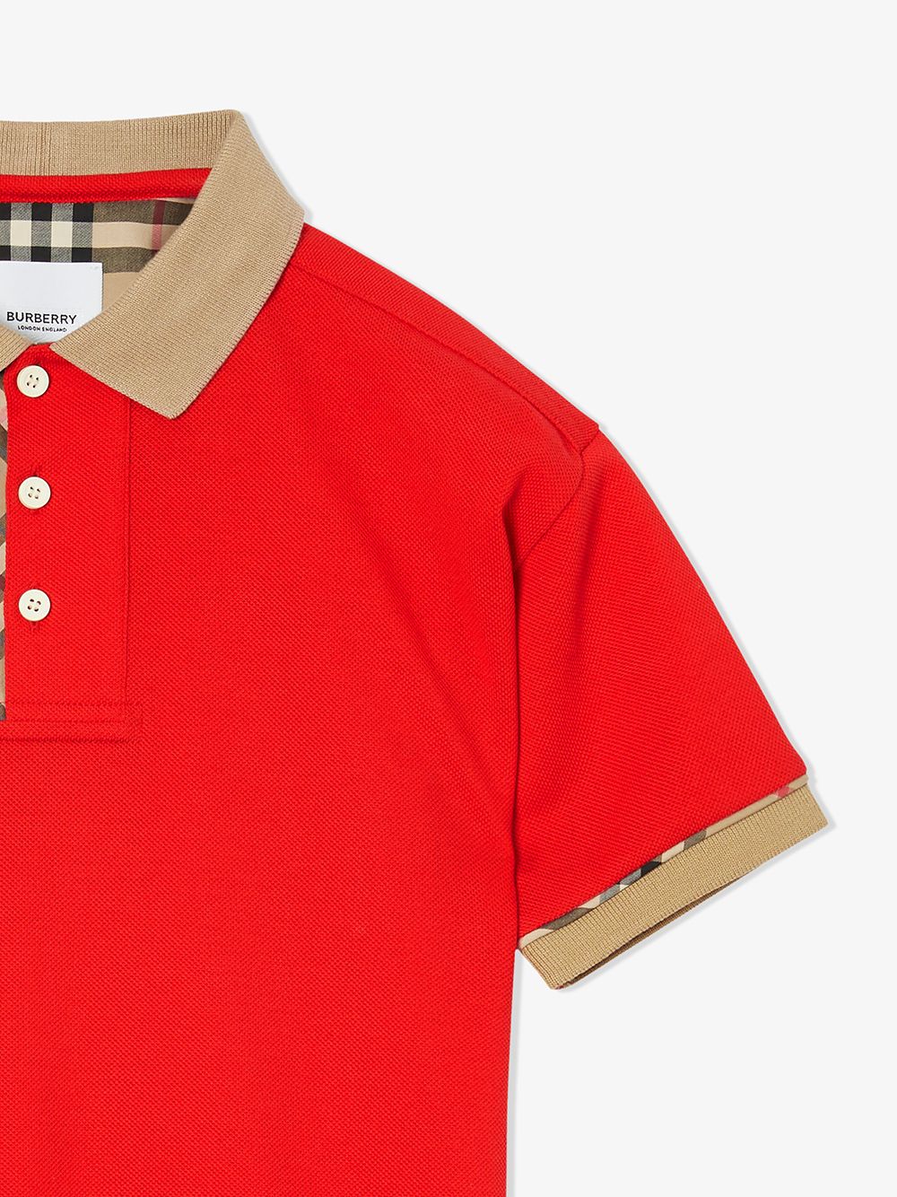 toddler boys polo red button up shirt