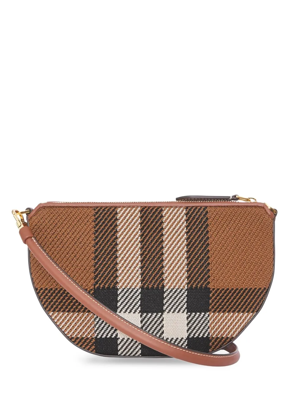 burberry check pouch