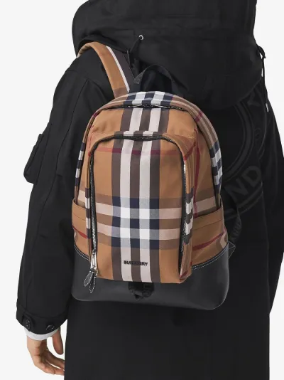 burberry canvas backpack