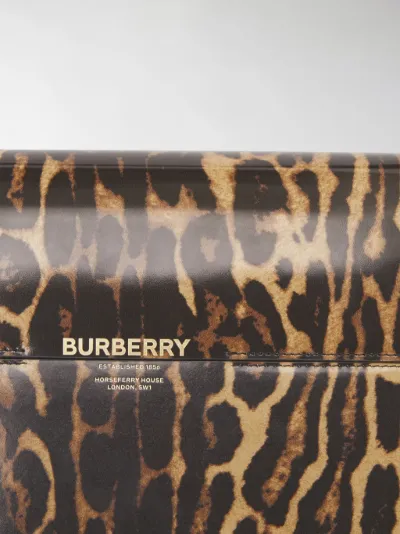 burberry leopard print bag