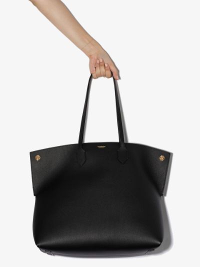 burberry leather tote bag