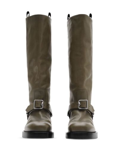 Burberry leather knee high boots Eraldo IC