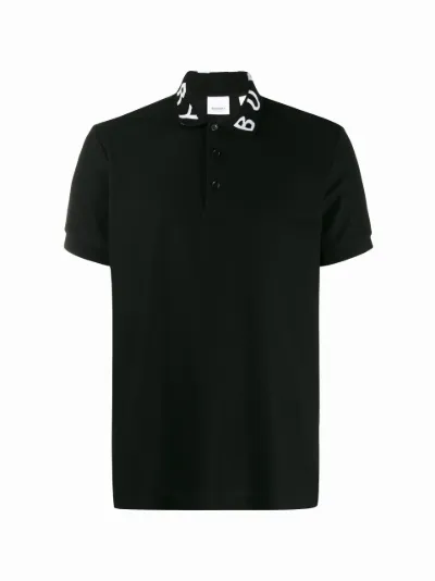 burberry polo collar