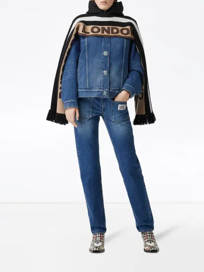 burberry denim jacket