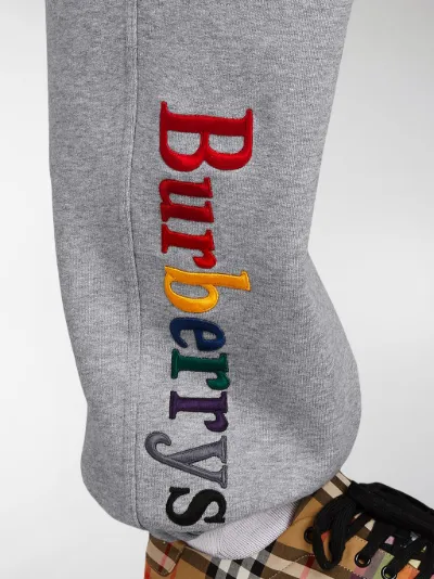 grey burberry tracksuit