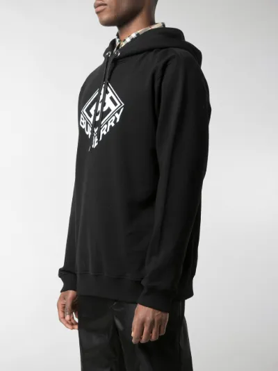 burberry logo hoodie