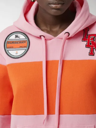 burberry hoodie pink